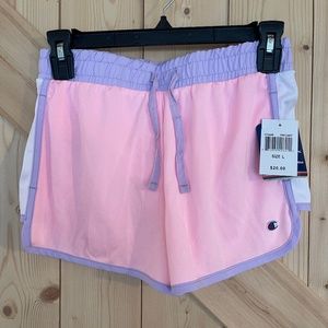 Girls Champion Athletic Drawstring Shorts NWT Size L